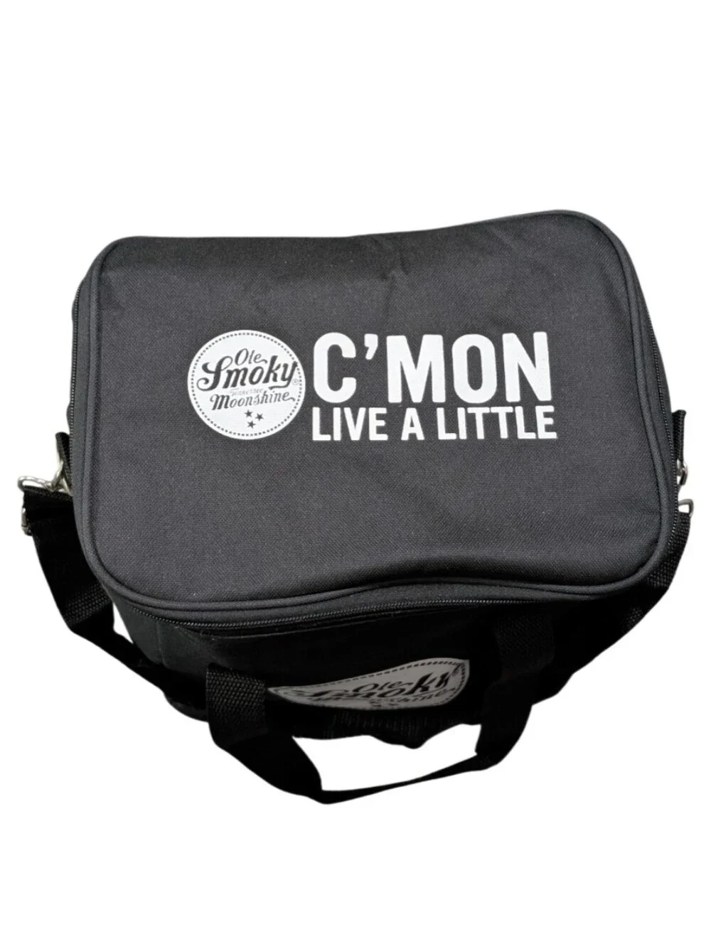 Ole Smokey Moonshine Black Insulated Cooler Bag